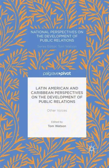 Cover of Latin American and Caribbean Perspectives on the Development of Public Relations