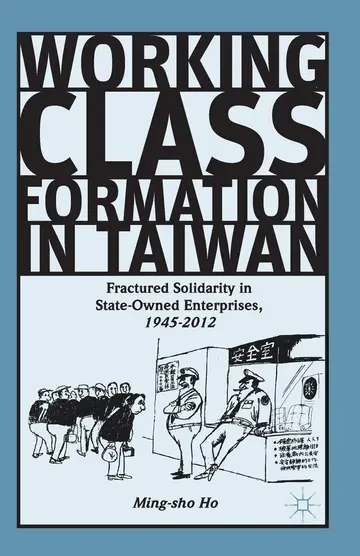 Cover of Working Class Formation in Taiwan