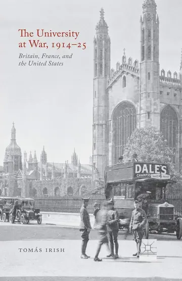 Cover of The University at War, 1914-25