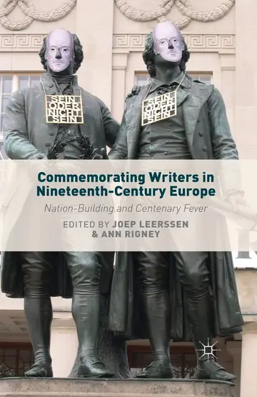 Cover of Commemorating Writers in Nineteenth-Century Europe
