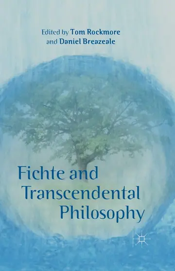 Cover of Fichte and Transcendental Philosophy