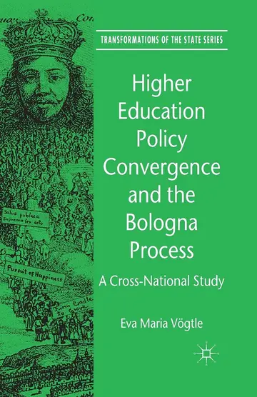 Cover of Higher Education Policy Convergence and the Bologna Process