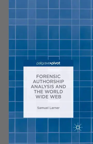 Cover of Forensic Authorship Analysis and the World Wide Web