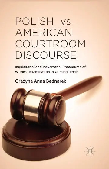 Cover of Polish vs. American Courtroom Discourse