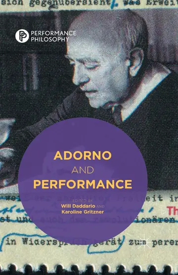 Cover of Adorno and Performance