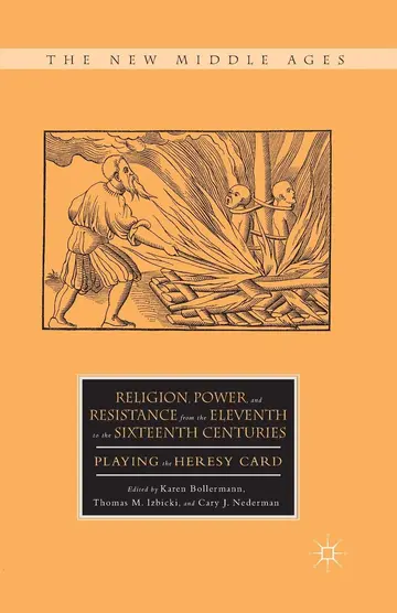 Cover of Religion, Power, and Resistance from the Eleventh to the Sixteenth Centuries