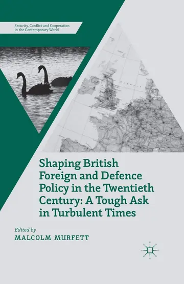 Cover of Shaping British Foreign and Defence Policy in the Twentieth Century