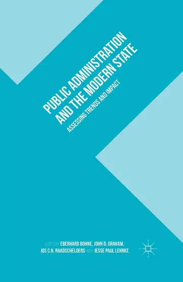 Cover of Public Administration and the Modern State