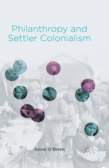 Cover of Philanthropy and Settler Colonialism