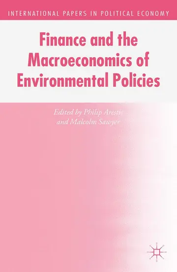 Cover of Finance and the Macroeconomics of Environmental Policies