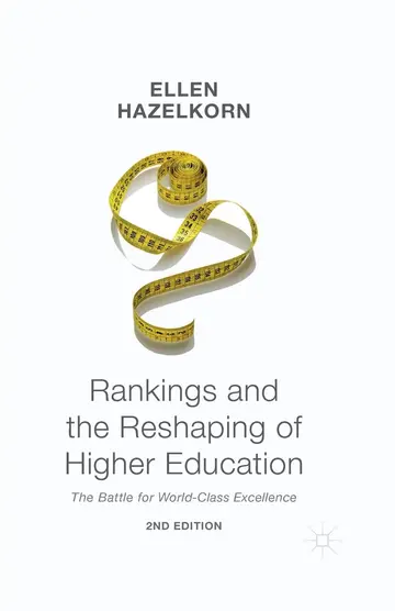 Cover of Rankings and the Reshaping of Higher Education
