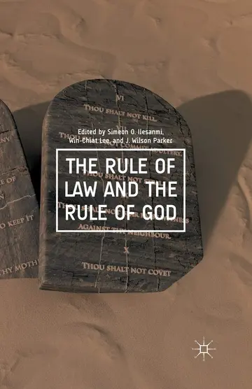 Cover of The Rule of Law and the Rule of God