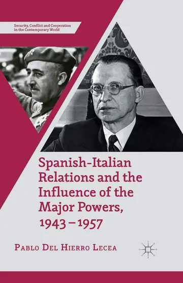 Cover of Spanish-Italian Relations and the Influence of the Major Powers, 1943-1957