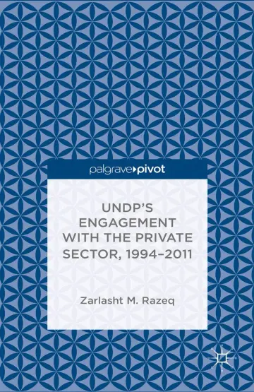 Cover of UNDP's Engagement with the Private Sector, 1994-2011