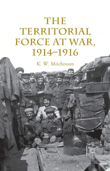Cover of The Territorial Force at War, 1914-16