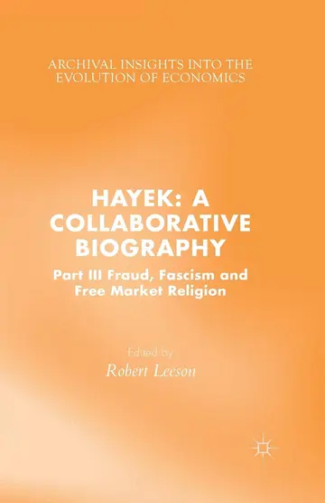 Cover of Hayek