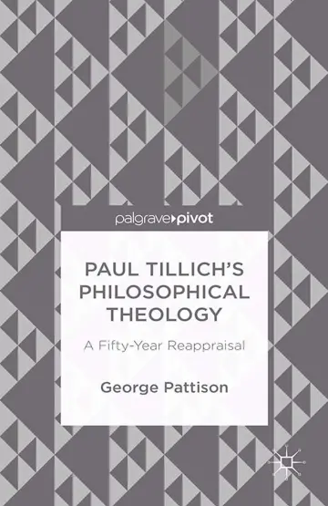 Cover of Paul Tillich's Philosophical Theology