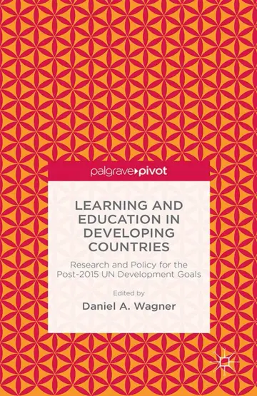 Cover of Learning and Education in Developing Countries