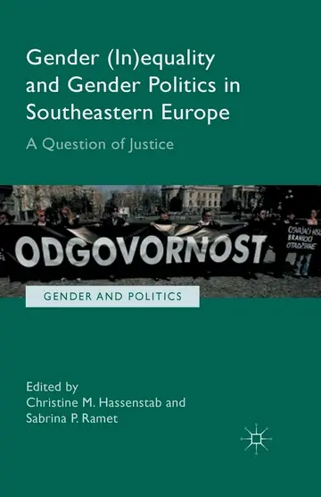 Cover of Gender (In)equality and Gender Politics in Southeastern Europe