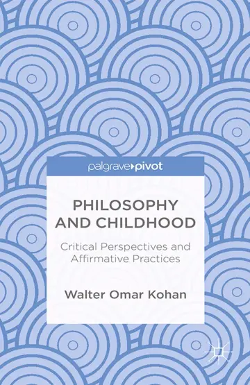 Cover of Philosophy and Childhood