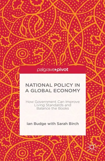 Cover of National Policy in a Global Economy