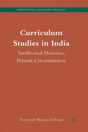 Cover of Curriculum Studies in India