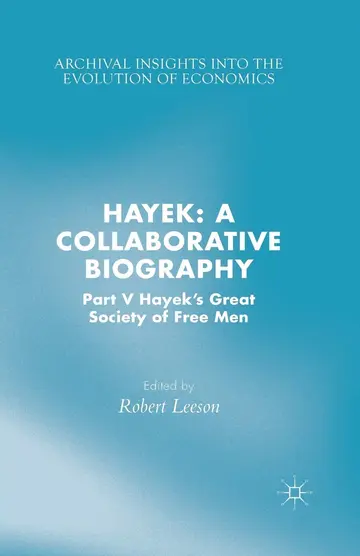 Cover of Hayek