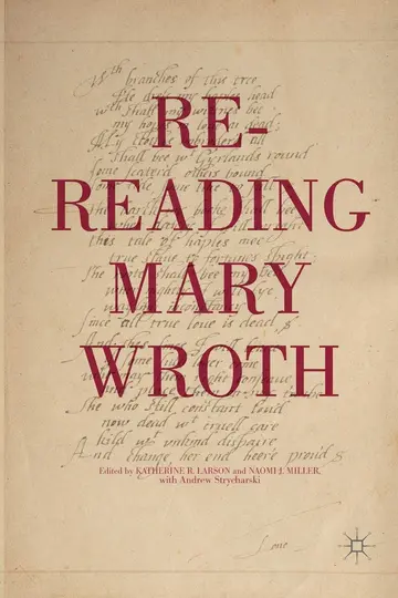 Cover of Re-reading Mary Wroth