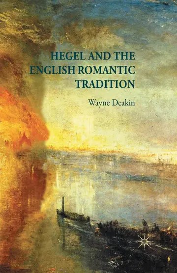 Cover of Hegel and the English Romantic Tradition