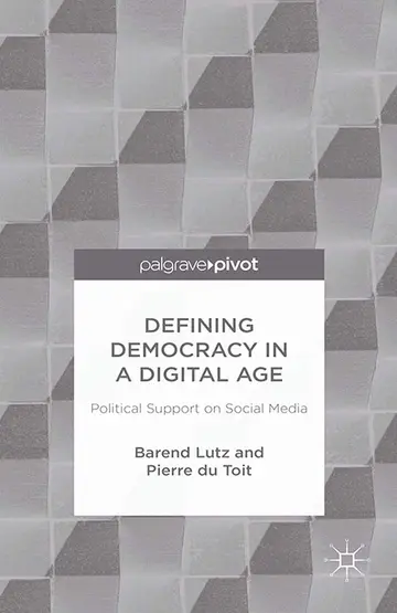 Cover of Defining Democracy in a Digital Age
