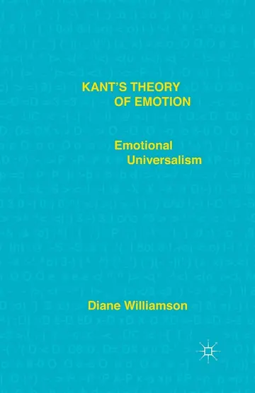 Cover of Kant’s Theory of Emotion