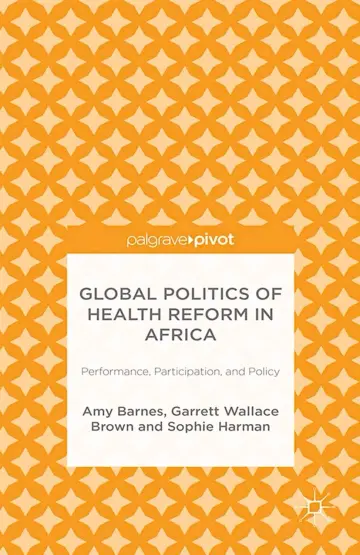 Cover of Global Politics of Health Reform in Africa
