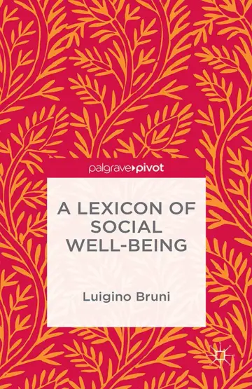 Cover of A Lexicon of Social Well-Being