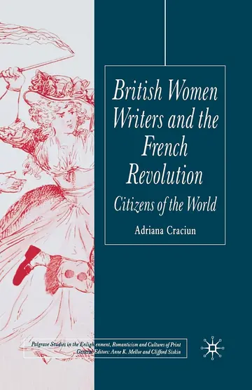 Cover of British Women Writers and the French Revolution