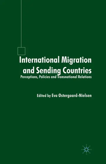 Cover of International Migration and Sending Countries
