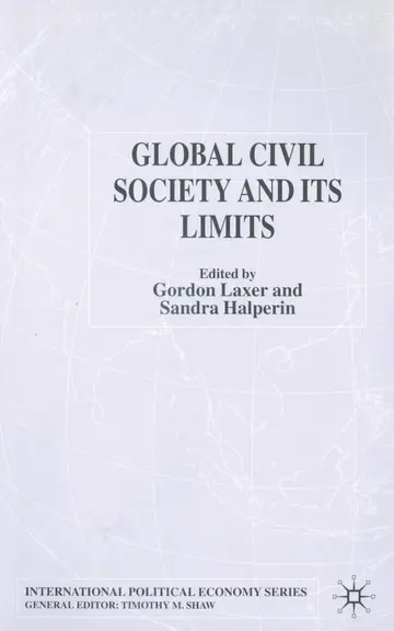 Cover of Global Civil Society and Its Limits