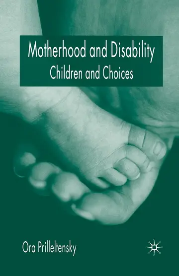 Cover of Motherhood and Disability
