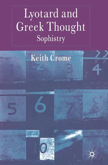 Cover of Lyotard and Greek Thought