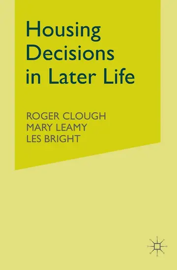 Cover of Housing Decisions in Later Life