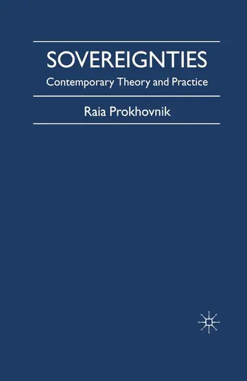 Cover of Sovereignties