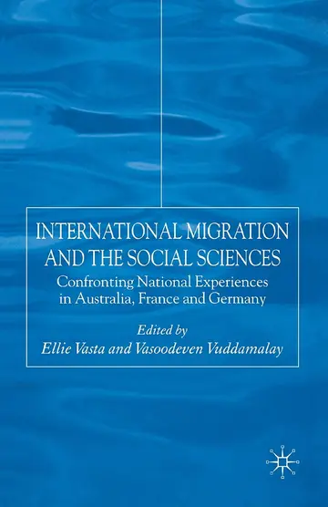 Cover of International Migration and the Social Sciences