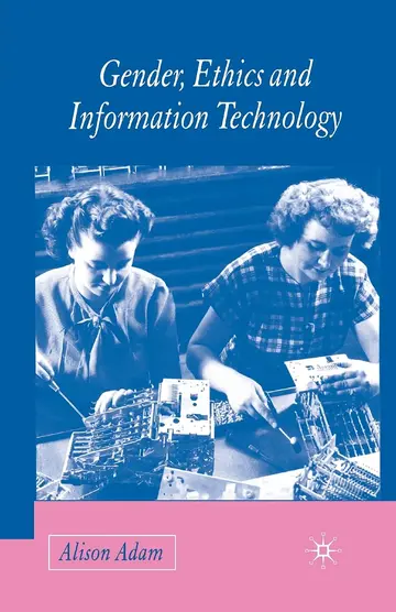 Cover of Gender, Ethics and Information Technology