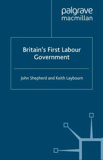 Cover of Britain’s First Labour Government