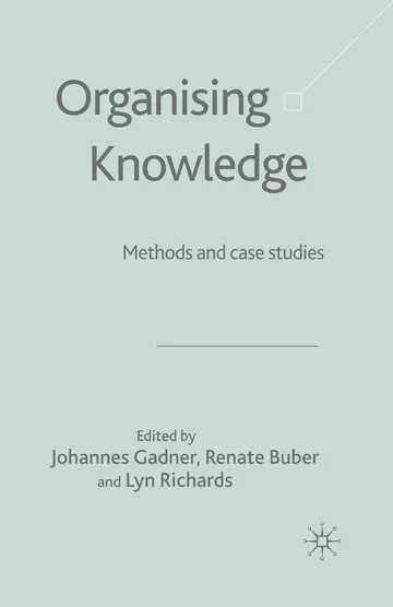Cover of Organising Knowledge