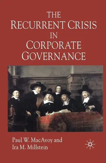 Cover of The Recurrent Crisis in Corporate Governance
