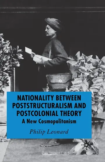 Cover of Nationality Between Poststructuralism and Postcolonial Theory