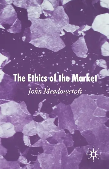 Cover of The Ethics of the Market
