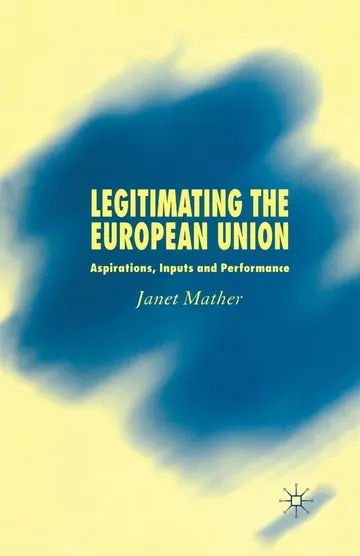 Cover of Legitimating the European Union