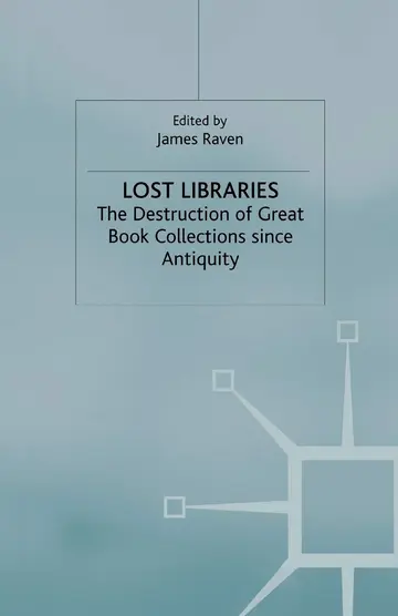 Cover of Lost Libraries