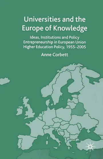 Cover of Universities and the Europe of Knowledge